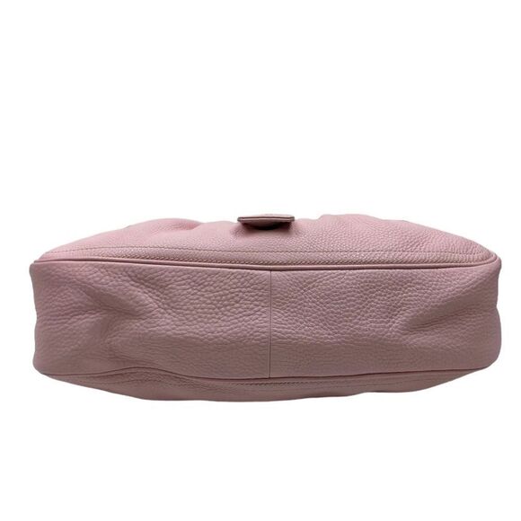 AUTHENTIC CELINE SHOULDER HAND BAG SATCHEL PINK LEATHER - Picture 8 of 12